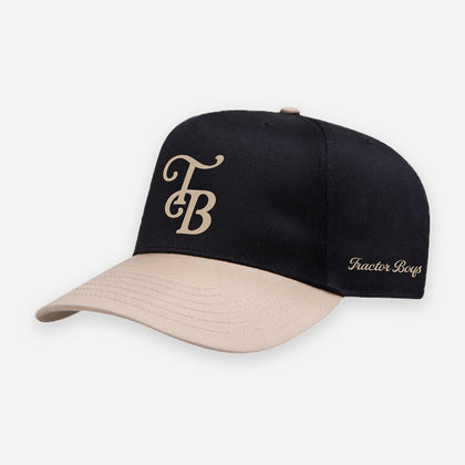'TB' Snapback - Khaki / Black