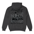 Project Blackout Hoodie in Smoke - back print