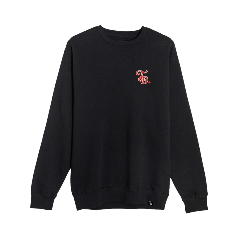 Tractor Boys Canada Premium Crewneck — Black