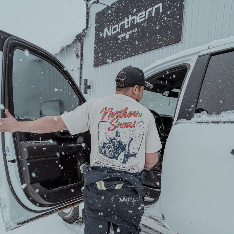 Snow Blower Heavyweight Tee