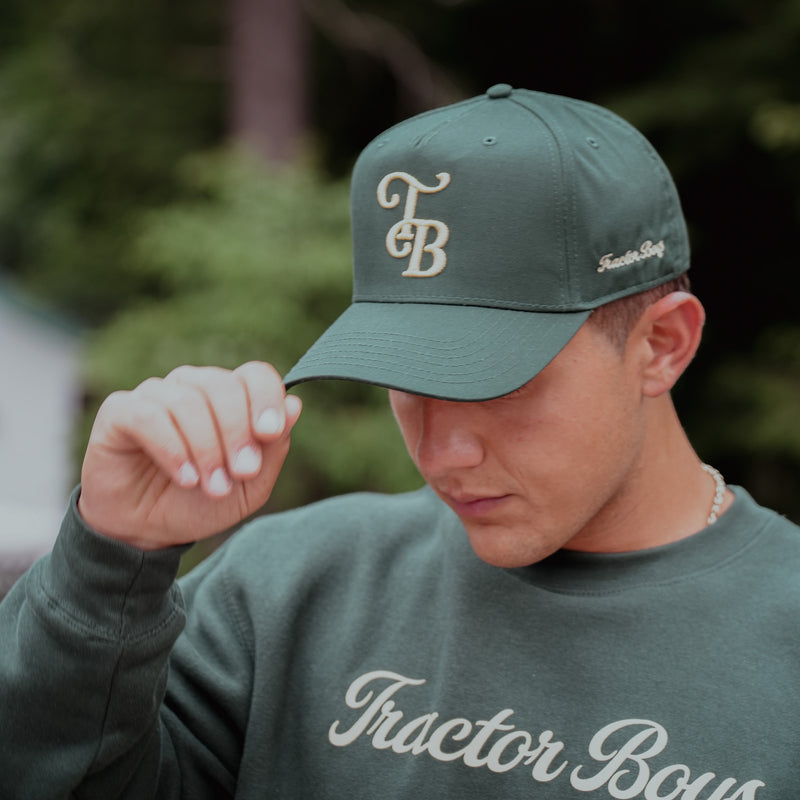 'TB' Green Snapback