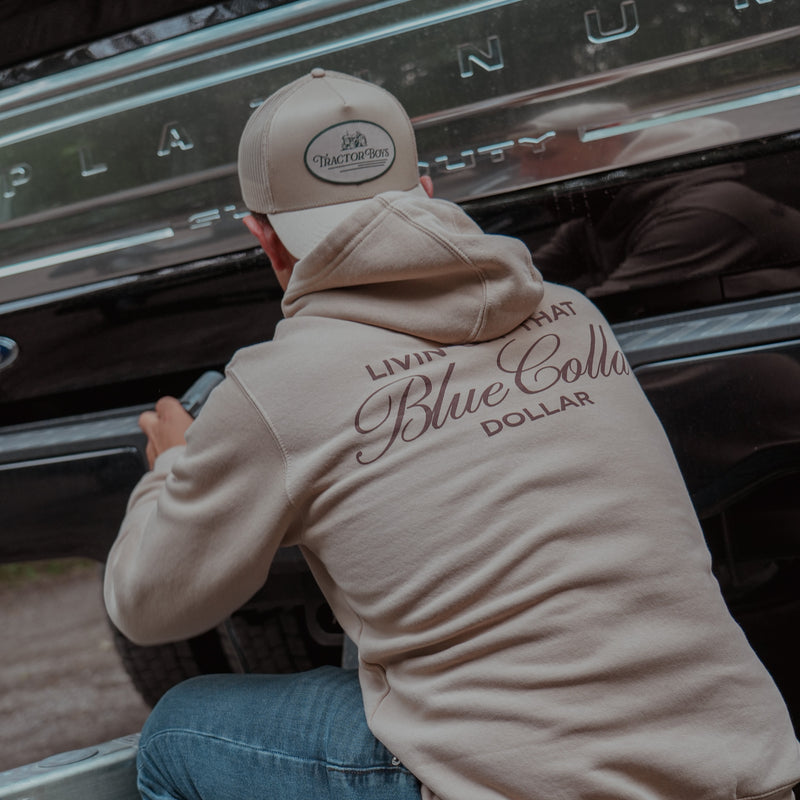 Livin' Off That Blue Collar Dollar Hoodie