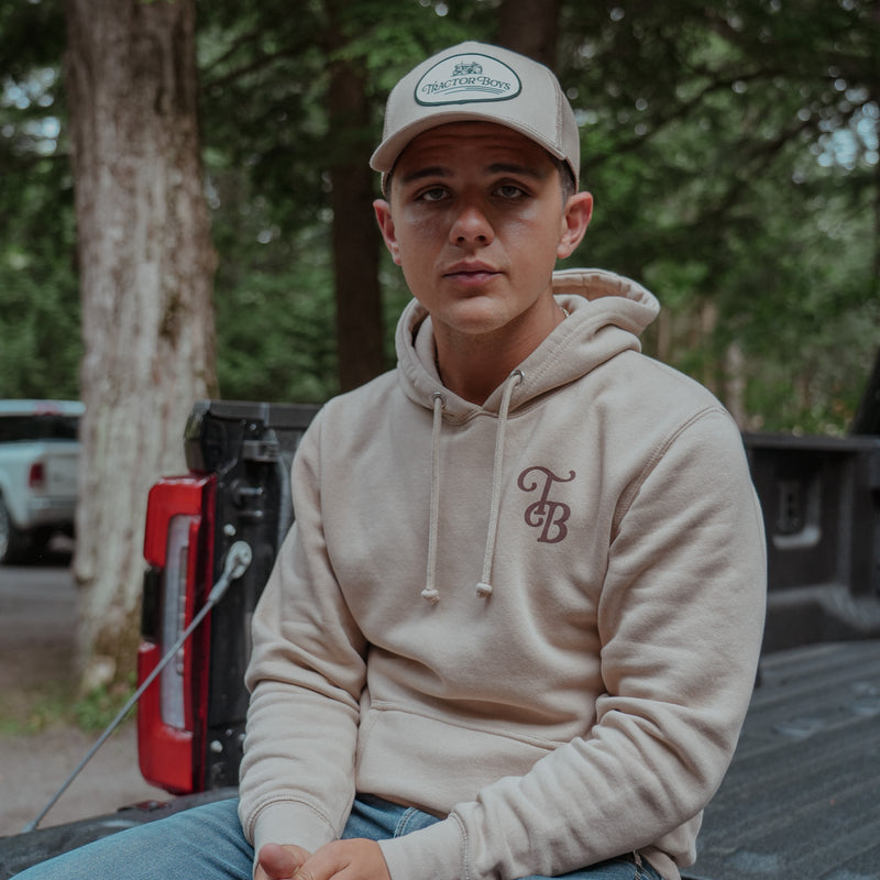 Blue Collar Dollar Hoodie - Brown / Mushroom