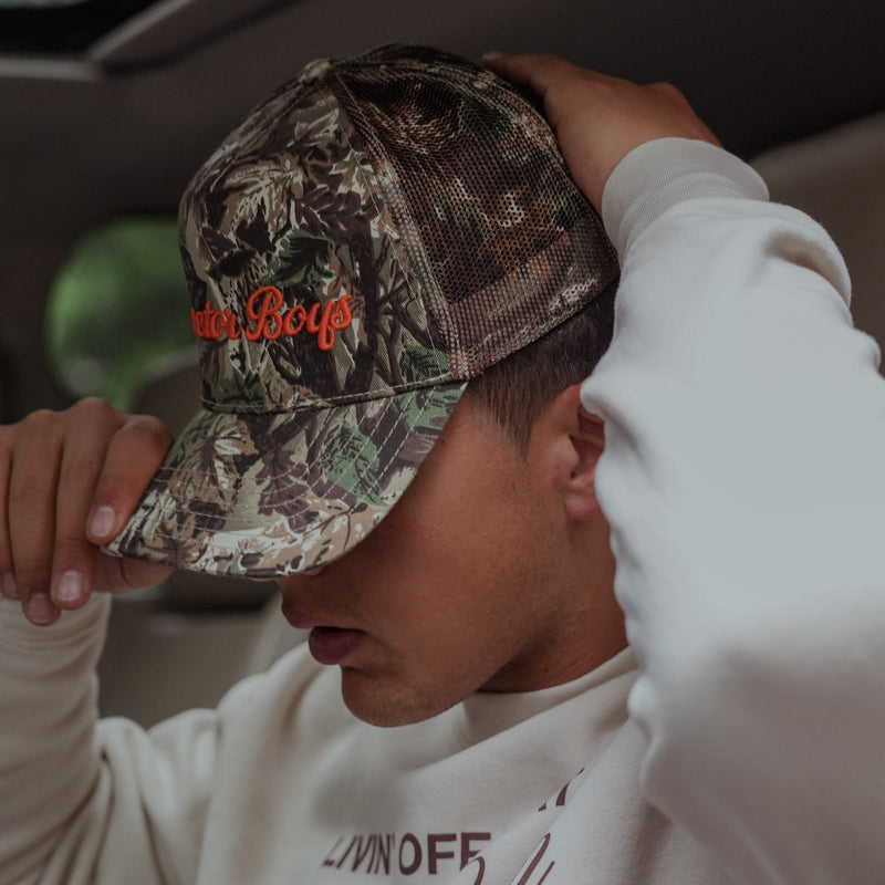 Tractor Boys Camo Snapback