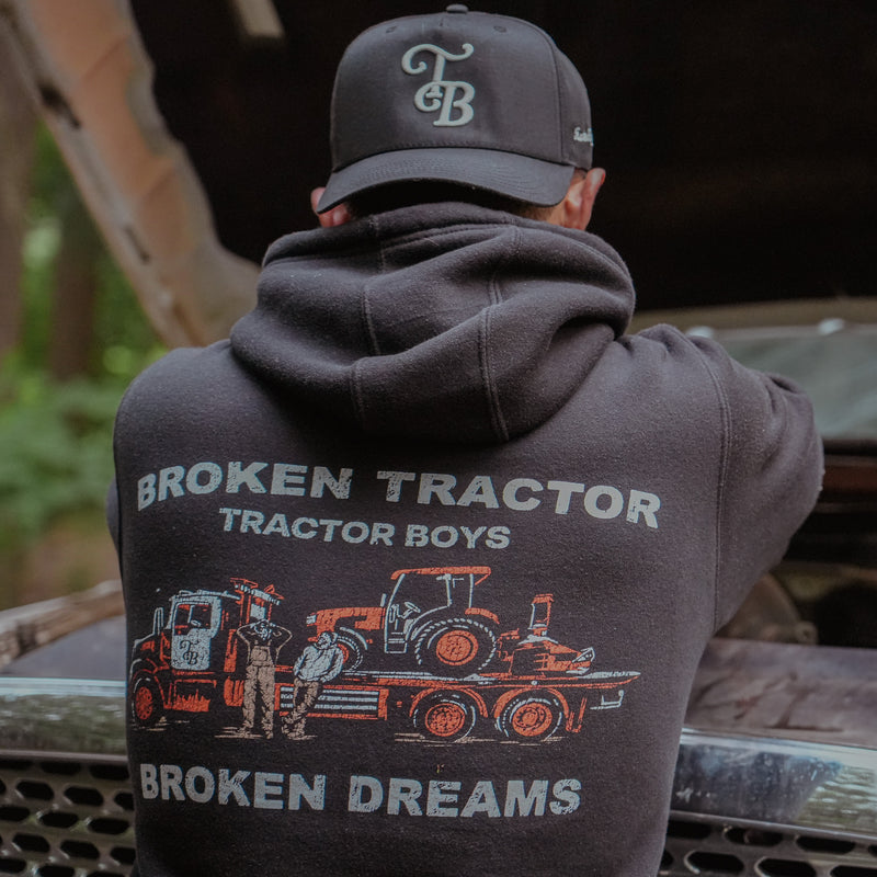 Broken Tractor, Broken Dreams Hoodie