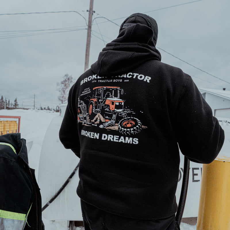 Broken Tractor Broken Dreams Hoodie V1
