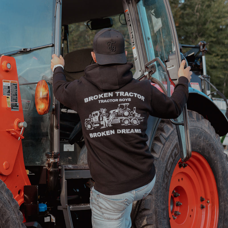 Broken Tractor, Broken Dreams Hoodie