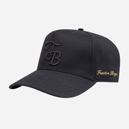 TB Signature Snapback - Black / Gold