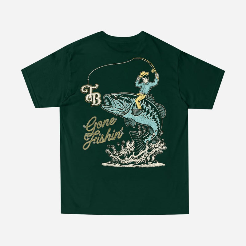 Gone Fishin' Tee