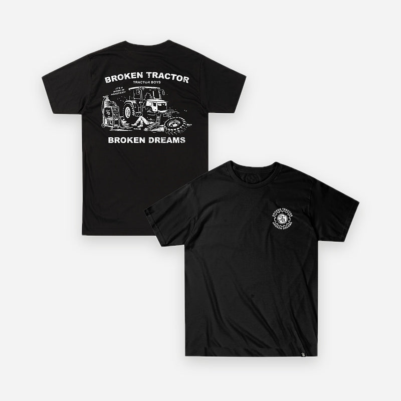 BTBD Tee - Black / White