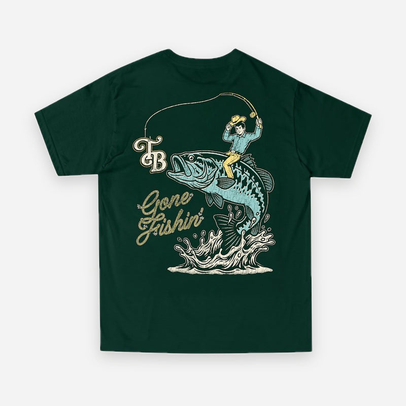 Gone Fishin' Tee
