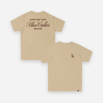 Blue Collar Dollar Tee - Brown / Mushroom