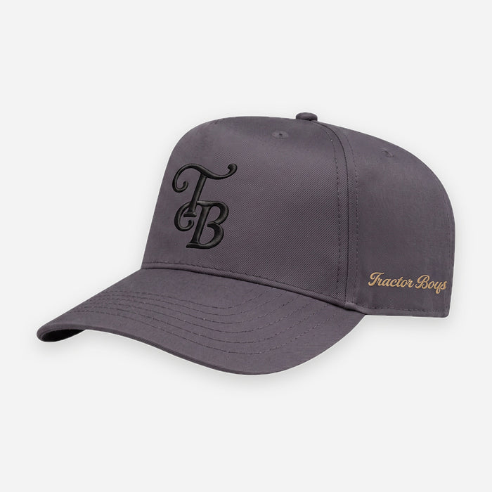 'TB' Snapback - Grey / Black